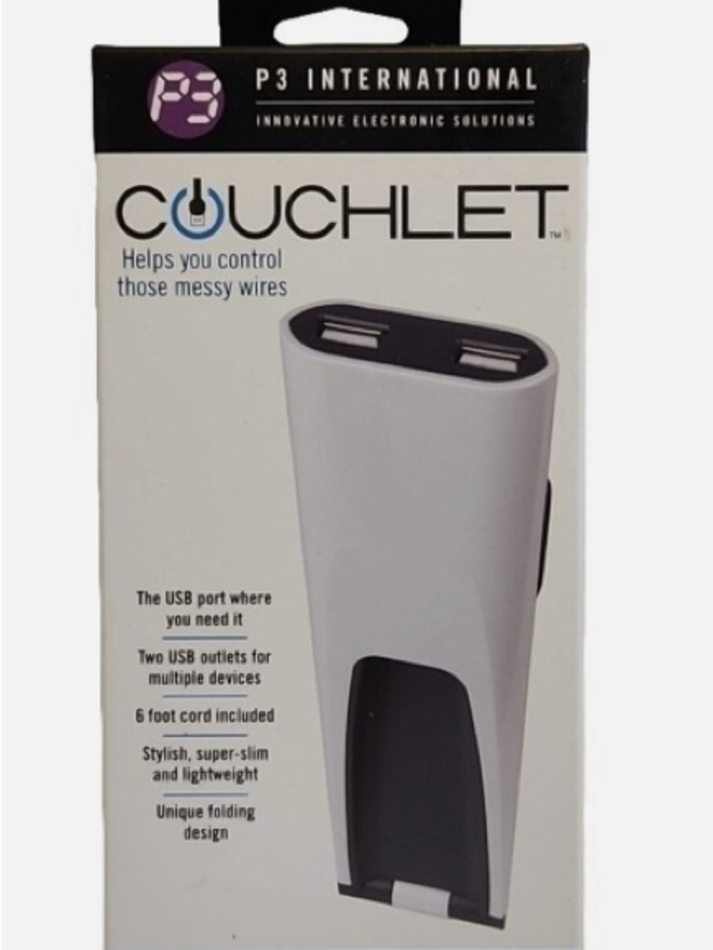 P3 International Couchlet USB Charger